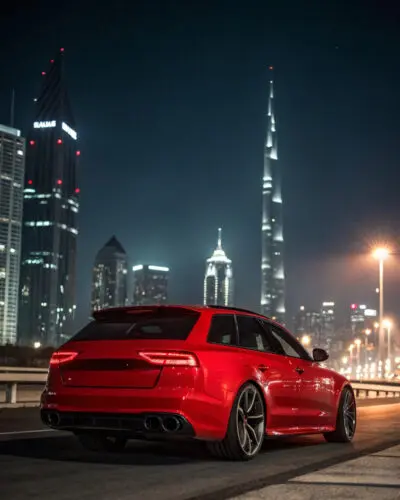 The sound of the Audi RS6 active exhaust system