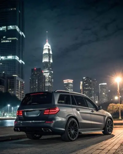 The original sound of the Mercedes GL63 engine