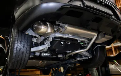 Example of installing the Terminator system on a Porsche car