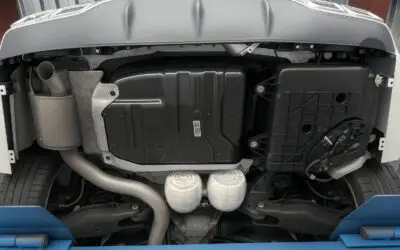 An example of a hidden speaker arrangement on a Mercedes